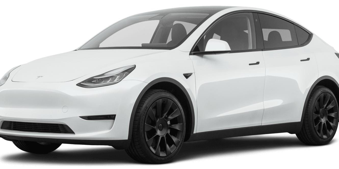 TESLA MODEL Y 2021 5YJYGDEE5MF102783 image